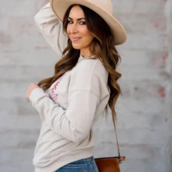 Wildflowers Graphic Crewneck 14 Wildflowers Graphic Crewneck -Women's Clothing Store BB 6917 ac9fcbe1 5768 46e3 a9da 327eae9d4d8d 784046