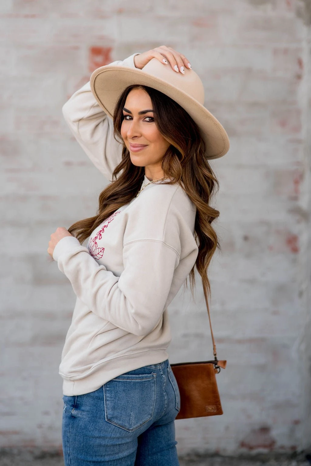 Wildflowers Graphic Crewneck 5 Wildflowers Graphic Crewneck - Image 5