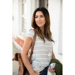 Betsey's Striped Basic Tee -Women's Clothing Store BB 6926 8cdf69df 4f91 4a7c b36e 46ef2f661557