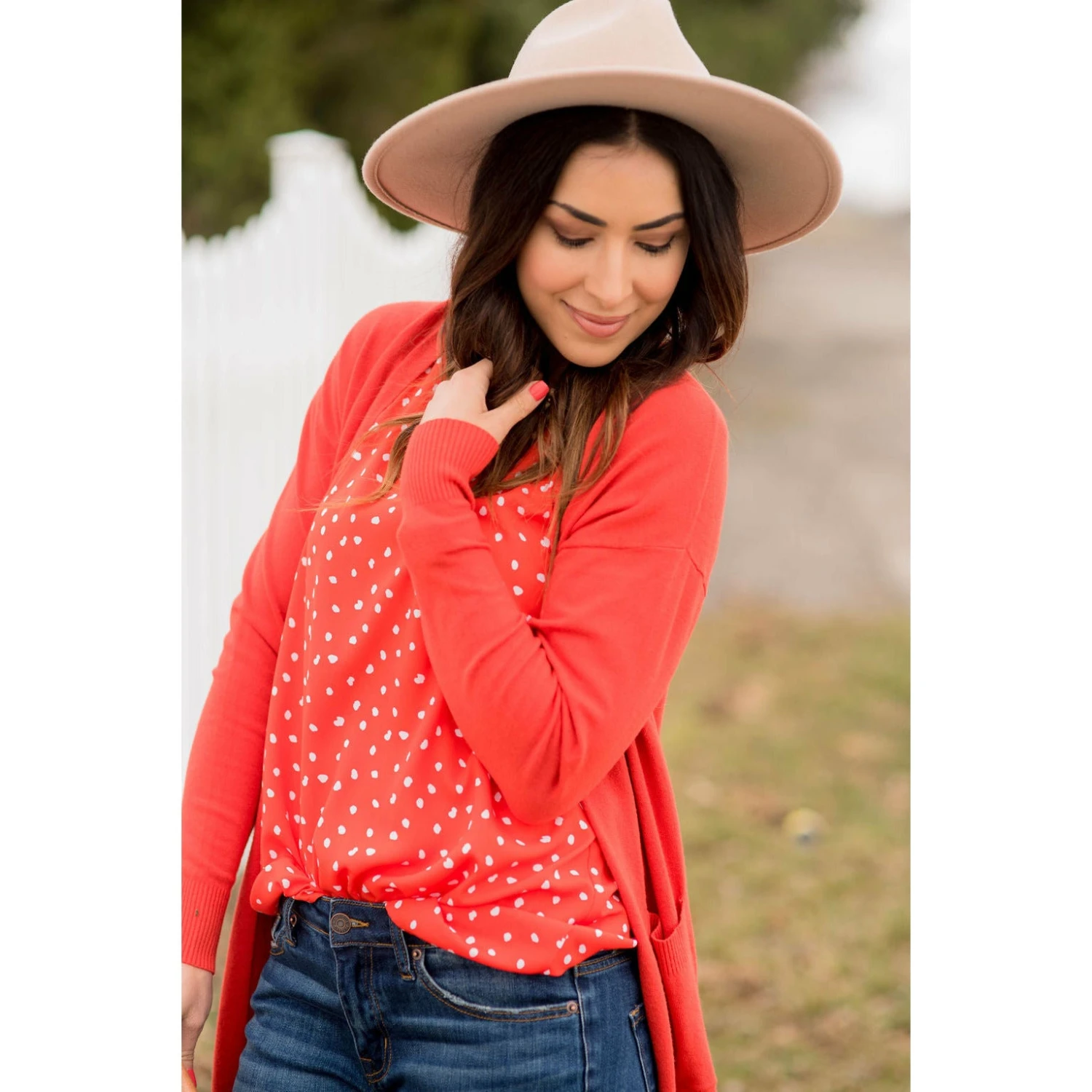 Spotted Peep Back Tank 6 Spotted Peep Back Tank - Image 6