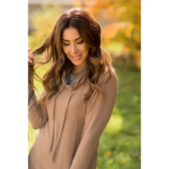 Striped Detailed Accented Cowl Neck Sweatshirt -Women's Clothing Store BB 7034 eb79713e fb13 4083 b42b cf824b2cd4fe