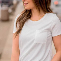 Textured Lines Pocket Tee 21 Textured Lines Pocket Tee -Women's Clothing Store BB 7064 7168249d 32a8 42f8 a969 7146c6154972 237973