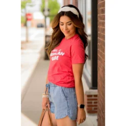 All American Babe Graphic Tee -Women's Clothing Store BB 7068 bd2965a1 6576 47a9 8835 1335285139cc