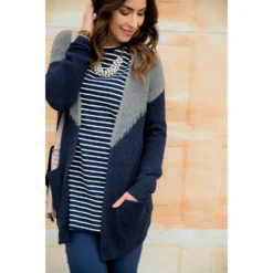V Cardigan -Women's Clothing Store BB 7090