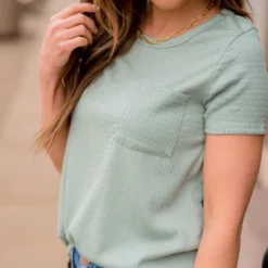 Textured Lines Pocket Tee 24 Textured Lines Pocket Tee -Women's Clothing Store BB 7090 e6af75a9 d415 4911 af08 f4cf292001e1 964126