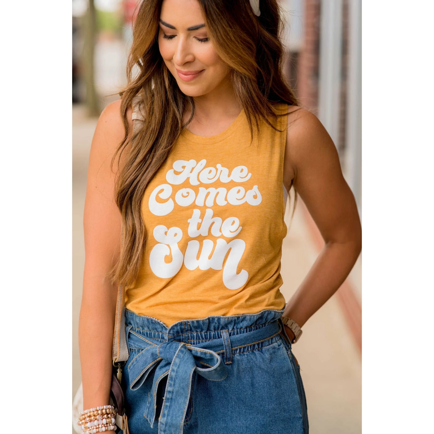 Here Comes The Sun Graphic Tank 1 Here Comes The Sun Graphic Tank