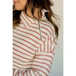 Knit Stripe Neck Zipper Sweater 25 Knit Stripe Neck Zipper Sweater -Women's Clothing Store BB 7098 7f318dd4 8912 45bc 8563 44cacb218c78