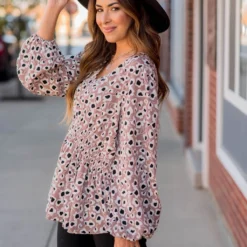 Floral Fun Cinched V Blouse 20 Floral Fun Cinched V Blouse -Women's Clothing Store BB 7098 c599cae8 354f 435e 8764 10d13c57f6dc 978675