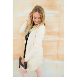 Simple Knit Cardigan -Women's Clothing Store BB 7100