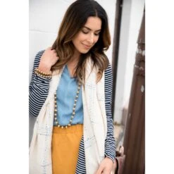 Hint Of Blue Scarf -Women's Clothing Store BB 7102 1