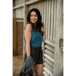 Double Pocket Button Tank 26 Double Pocket Button Tank -Women's Clothing Store BB 7141 1