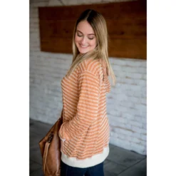 Little Striped Hoodie -Women's Clothing Store BB 7148 803873