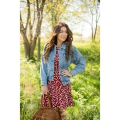 Leopard Long Sleeve Pocket Dress -Women's Clothing Store BB 7161 965095