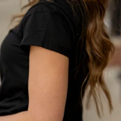 Basic Cuffed Sleeve Cotton Tee 27 Basic Cuffed Sleeve Cotton Tee -Women's Clothing Store BB 7259 97281364 a7ab 487a 9d65 cd9c48f3da25