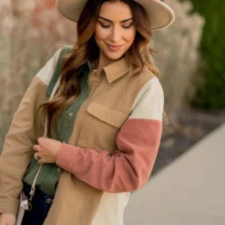 Mixed Multi Color Shacket -Women's Clothing Store BB 7287 27635757 7ddd 4bcb ab1b 5b0132b2e760 315540