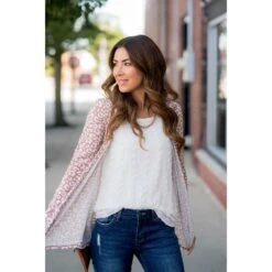 Short Lightweight Leopard Print Cardigan -Women's Clothing Store BB 7297 a3495760 ae45 489d a815 c9c175230c79