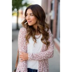 Short Lightweight Leopard Print Cardigan -Women's Clothing Store BB 7304 ab36966e e935 4e05 b6b0 8d4df8f3f499