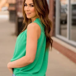 Cinched Neck Bibbed Tank -Women's Clothing Store BB 7368 d7aa8732 222a 491b b4ae ebdb58c4a86f 678880