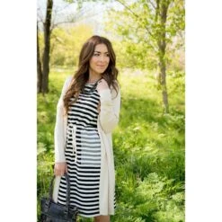 Two Toned Striped Dress 12 Two Toned Striped Dress -Women's Clothing Store BB 7376 55e4dad8 5f2a 47f6 bda8 e00c7c6e4766 304222