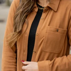 Simple Marled Shacket 33 Simple Marled Shacket -Women's Clothing Store BB 7391 65db3e38 b328 44df 82c7 98ed2c27c6a9