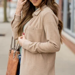 Simple Marled Shacket 26 Simple Marled Shacket -Women's Clothing Store BB 7425 7175b524 79dc 49d9 bc0d 83f4681f2131