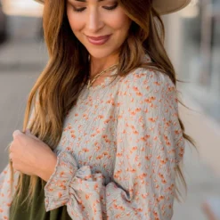 Vintage Floral Accented Blouse 17 Vintage Floral Accented Blouse -Women's Clothing Store BB 7482 ed1b46da f068 4f1b 908c e258c1db45b9 241517