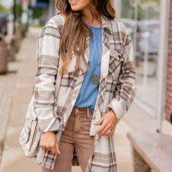 Serenity Plaid Shacket