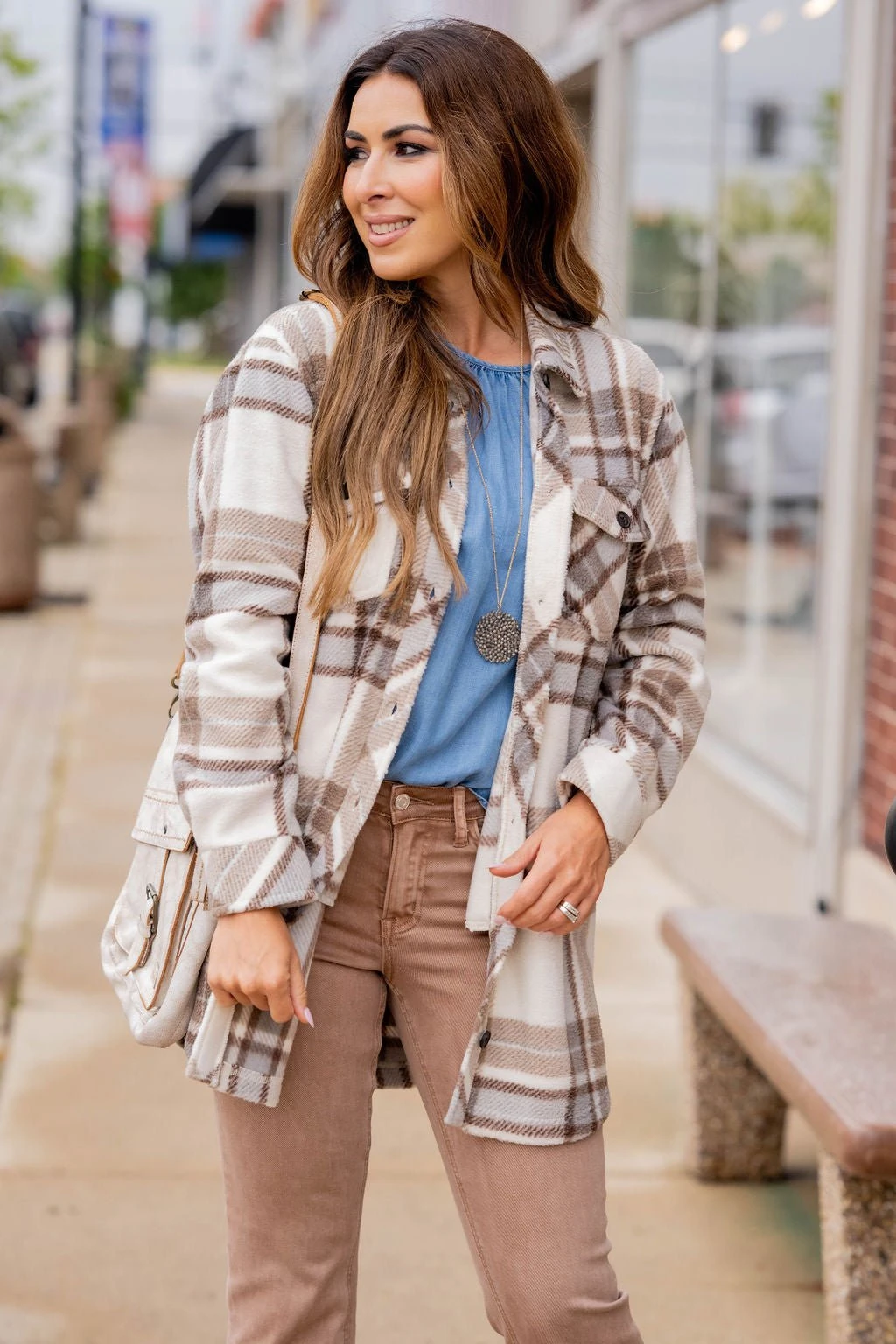 Serenity Plaid Shacket 1 Serenity Plaid Shacket