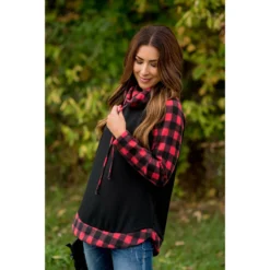 Buffalo Check Cowl Neck Long Tee 8 Buffalo Check Cowl Neck Long Tee -Women's Clothing Store BB 7492 177daae7 8ffd 4f3b b85b 663a7ac47a59