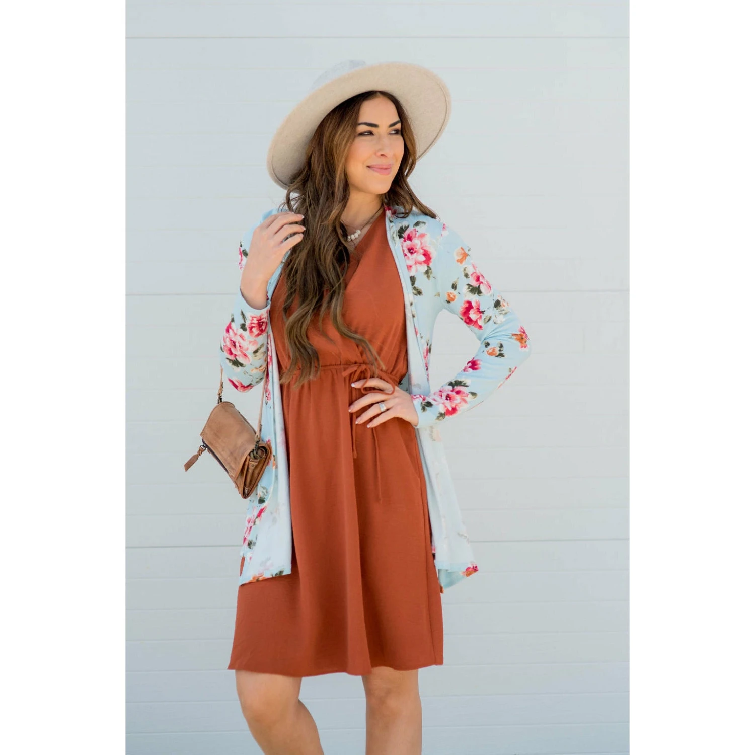 Short Mint Floral Cardigan 5 Short Mint Floral Cardigan - Image 5