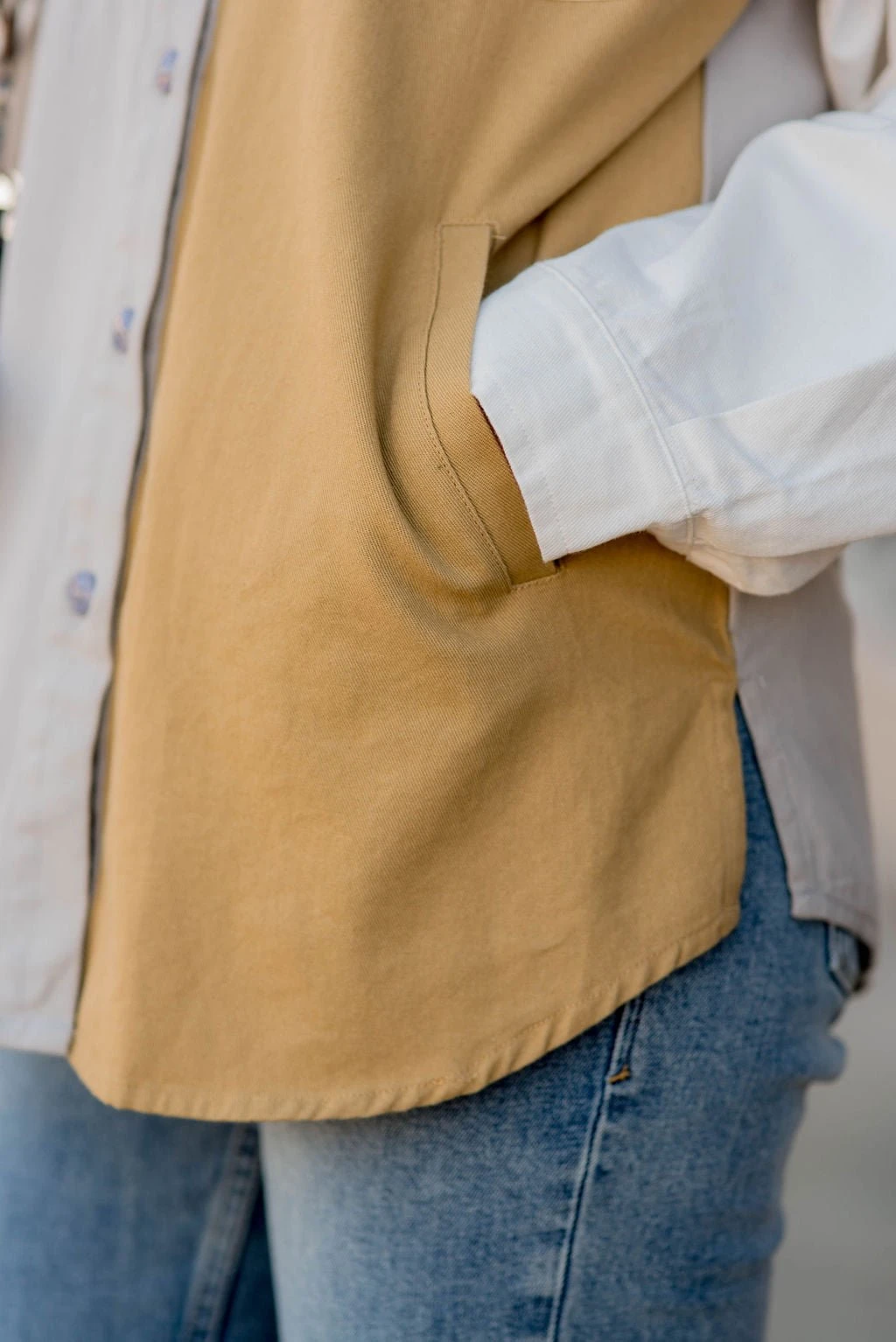 Abstract Blocked Button Up 6 Abstract Blocked Button Up - Image 6