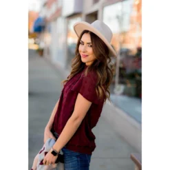 Swiss Dot Cinched Neck Blouse 29 Swiss Dot Cinched Neck Blouse -Women's Clothing Store BB 7543 cfe53bc2 c70e 47f4 86c5 e74878403e79