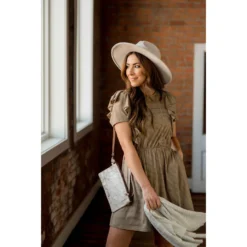 Stripe Ruffle Accent Dress -Women's Clothing Store BB 7544 1c507df2 6436 4841 a2f1 f9e44437bc0c