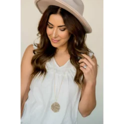 V-Neck Ruffle Bib Tank -Women's Clothing Store BB 7633 9e66f8d2 276d 4765 8724 fd1c7cb5606d