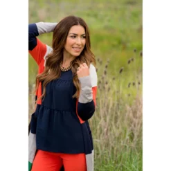 Tiered Tank Blouse -Women's Clothing Store BB 7704