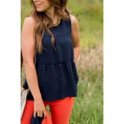 Tiered Tank Blouse -Women's Clothing Store BB 7711 065e7c73 b3d4 4129 92b8 f4fef430ac3c