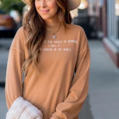 Some Call It The Middle Of Nowhere Graphic Crewneck