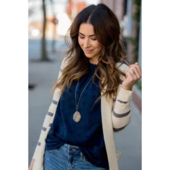 Cinched Neck Ruffle Swiss Dot Tank -Women's Clothing Store BB 7824 2e4a1296 431d 4452 b98e 6c44cbf80a6a