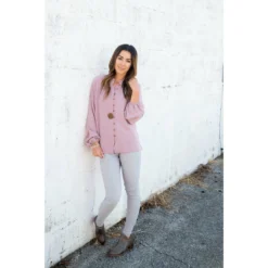 Button Front Blouse -Women's Clothing Store BB 7830 15d311ac 57a7 403b 86ec 1f86fcce8e15