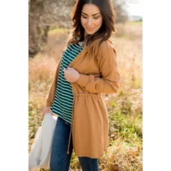 Cinched Zipper Jacket -Women's Clothing Store BB 7853 c8eda374 bf8f 4026 b1cf 8e3b76d2bbfd