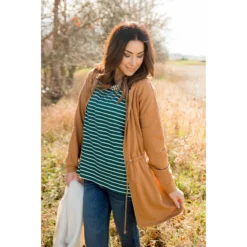 Striped Button Back Slit Tee -Women's Clothing Store BB 7855 1 3c7fbed4 b0dc 4beb 9eb0 14f8d1c9e804