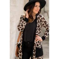 Leopard Solid Trim Tunic Cardigan 17 Leopard Solid Trim Tunic Cardigan -Women's Clothing Store BB 7891 ed3c4af5 638d 442c ae4f 8fbbfdfe21dd