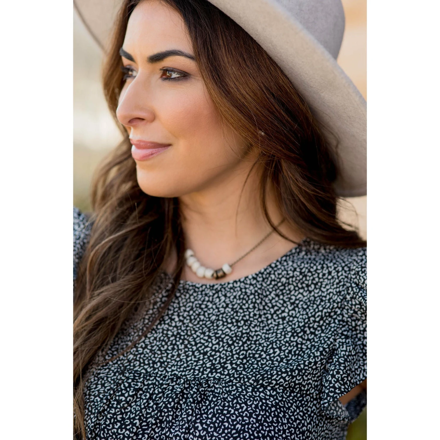 Leopard Ruffle Short Sleeve Tee 3 Leopard Ruffle Short Sleeve Tee - Image 3