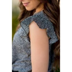 Leopard Ruffle Short Sleeve Tee 8 Leopard Ruffle Short Sleeve Tee -Women's Clothing Store BB 7929 38d6e5e9 c492 420c bdfc de519e112ab0