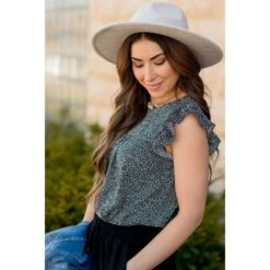 Leopard Ruffle Short Sleeve Tee 9 Leopard Ruffle Short Sleeve Tee -Women's Clothing Store BB 7931 a8f6ed2d 5c73 4311 9a0a 77cb91f85543