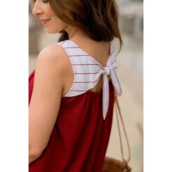 Thin Stripe Knot Back Tank 27 Thin Stripe Knot Back Tank -Women's Clothing Store BB 7940 2dff1c7d 5cda 41bf 8060 7bbadab0a5b9