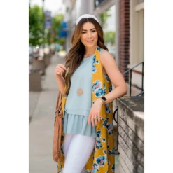 Watercolor Floral Kimono Vest -Women's Clothing Store BB 8048 ab78028c 8853 4500 a175 d2a582707594