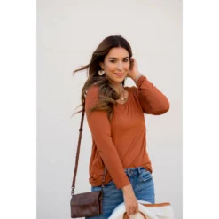 Betsey's Butter Soft Long Sleeve Basic Tee -Women's Clothing Store BB 8051 7e4cadd4 bfb3 4b12 953d 9e5c31be8d4b