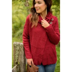 Double Side Button Wrap Cardigan -Women's Clothing Store BB 8088 b8321aff 5775 4665 9ef7 9f67ced40f96 245814