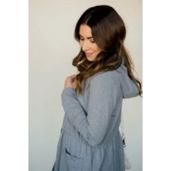 Sweatshirt Tie Jacket -Women's Clothing Store BB 8099 d2f385e9 c63e 47fd b733 50f2f8e148de